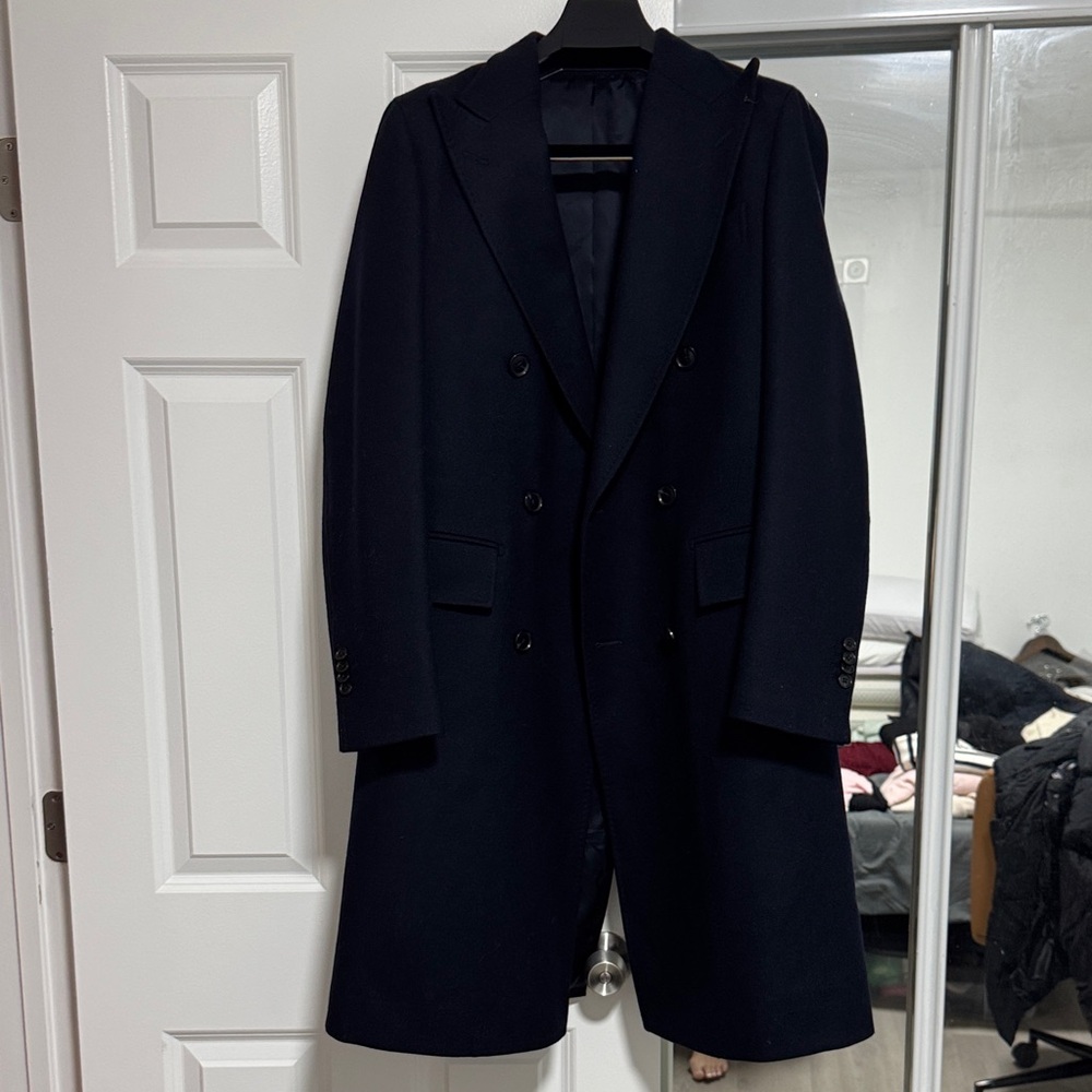 Suit supply men’s cashmere coat